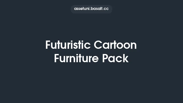 Futuristic Cartoon Furniture Pack Thumbnail