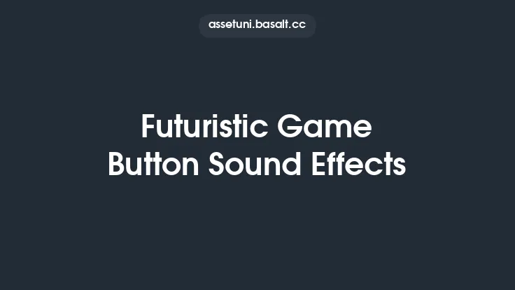 Futuristic Game Button Sound Effects Thumbnail