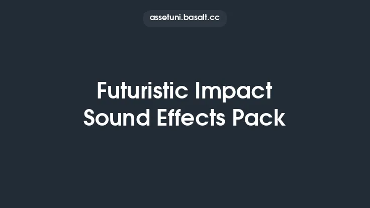 Futuristic Impact Sound Effects Pack Thumbnail