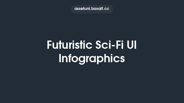 Futuristic Sci-Fi UI Infographics Thumbnail