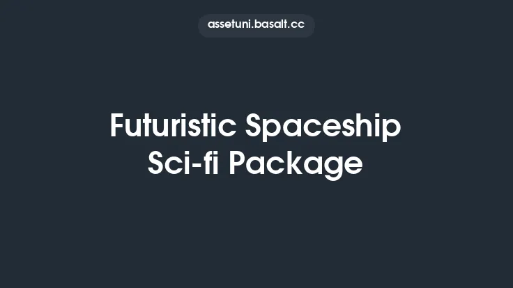 Futuristic Spaceship Sci-fi Package Thumbnail