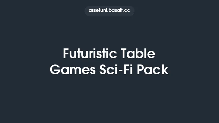 Futuristic Table Games Sci-Fi Pack Thumbnail