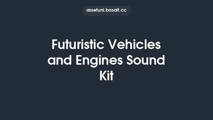 Futuristic Vehicles and Engines Sound Kit Thumbnail