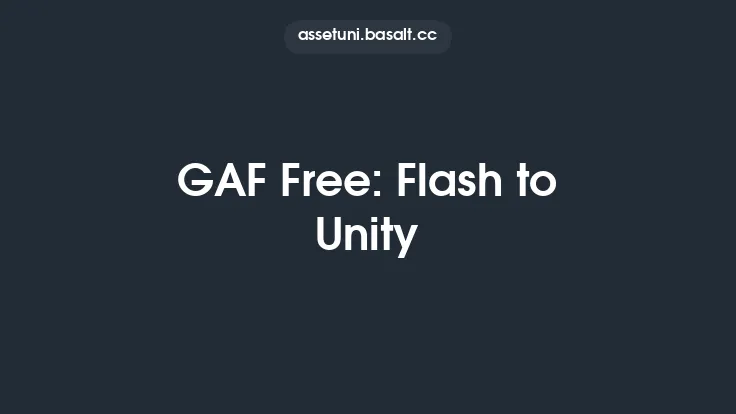 GAF Free: Flash to Unity Thumbnail