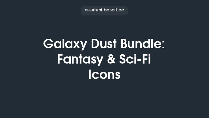Galaxy Dust Bundle: Fantasy & Sci-Fi Icons Thumbnail