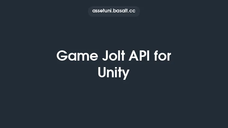 Game Jolt API for Unity Thumbnail