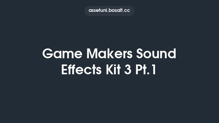 Game Makers Sound Effects Kit 3 Pt.1 Thumbnail