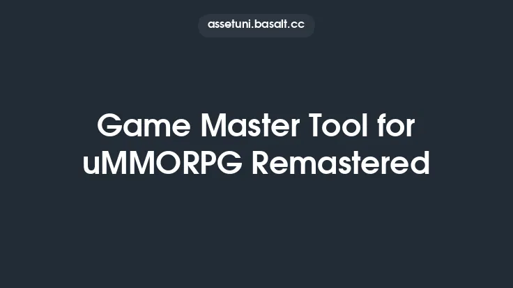 Game Master Tool for uMMORPG Remastered Thumbnail