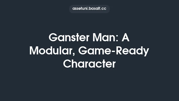 Ganster Man: A Modular, Game-Ready Character Thumbnail