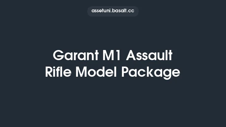 Garant M1 Assault Rifle Model Package Thumbnail