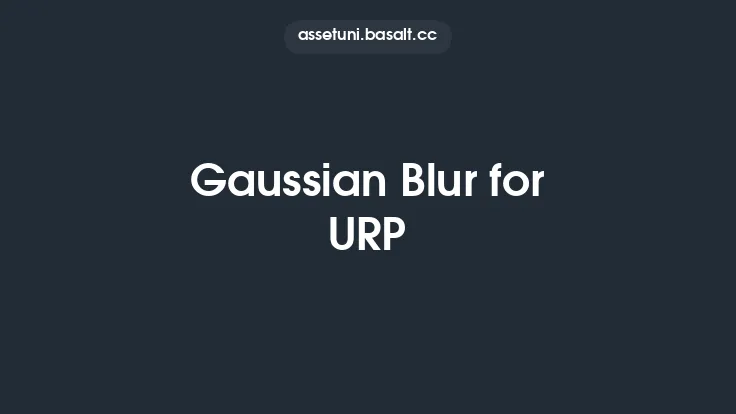 Gaussian Blur for URP Thumbnail