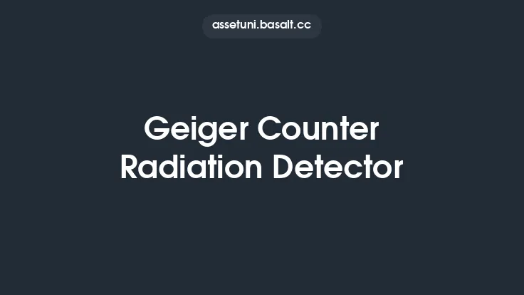 Geiger Counter Radiation Detector Thumbnail