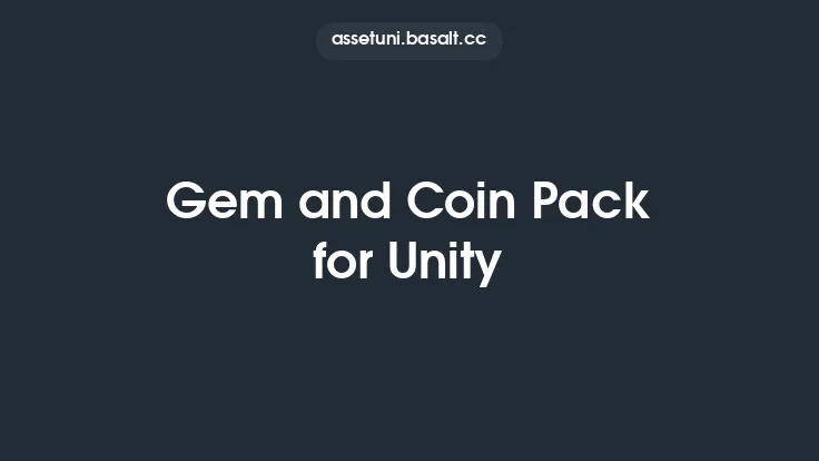 Gem and Coin Pack for Unity Thumbnail