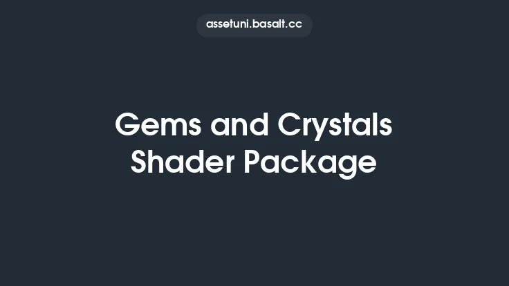 Gems and Crystals Shader Package Thumbnail