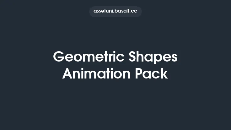 Geometric Shapes Animation Pack Thumbnail