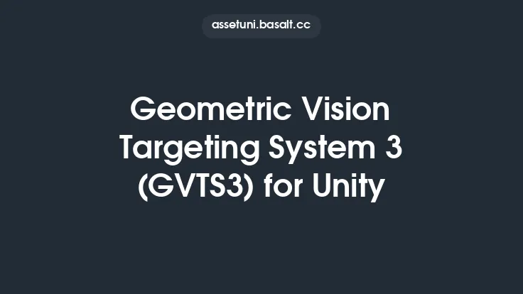 Geometric Vision Targeting System 3 (GVTS3) for Unity Thumbnail