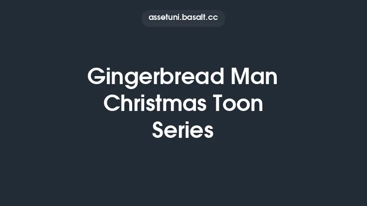 Gingerbread Man Christmas Toon Series Thumbnail