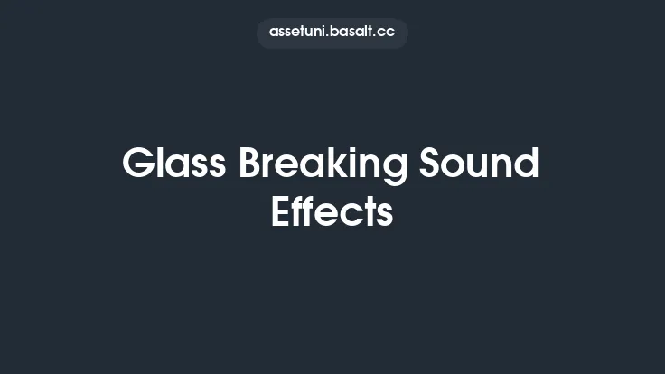 Glass Breaking Sound Effects Thumbnail