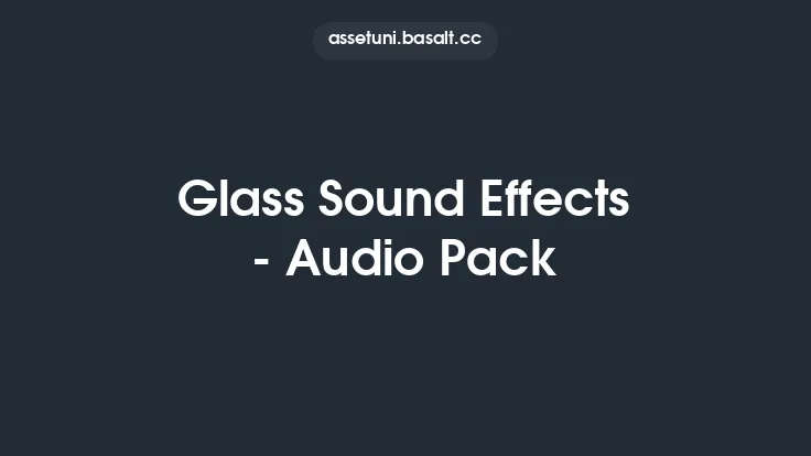 Glass Sound Effects - Audio Pack Thumbnail