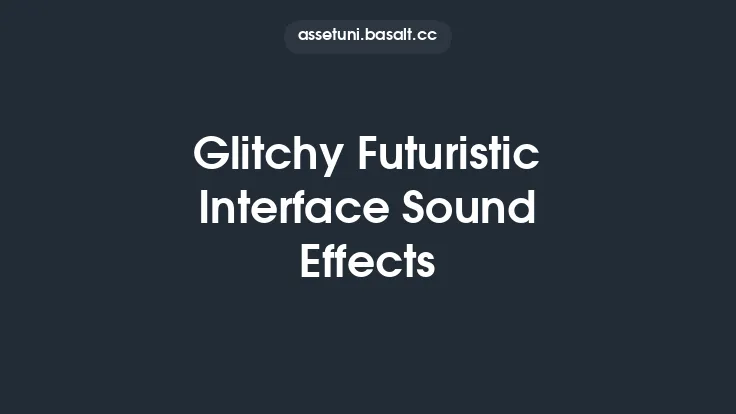 Glitchy Futuristic Interface Sound Effects Thumbnail