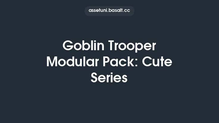 Goblin Trooper Modular Pack: Cute Series Thumbnail