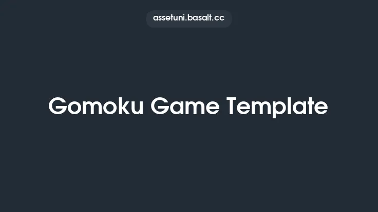 Gomoku Game Template Thumbnail