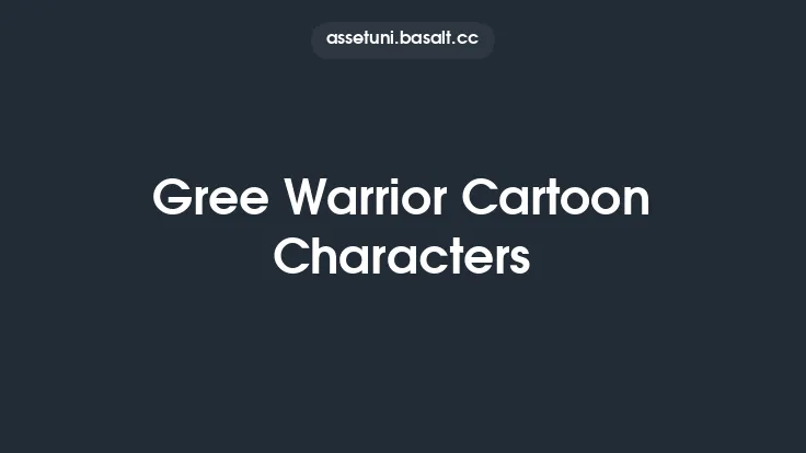Gree Warrior Cartoon Characters Thumbnail
