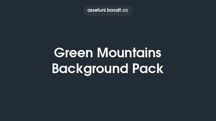 Green Mountains Background Pack Thumbnail