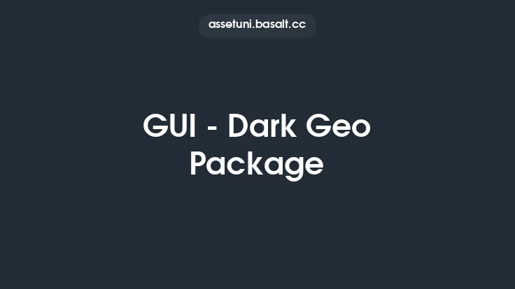 GUI - Dark Geo Package Thumbnail