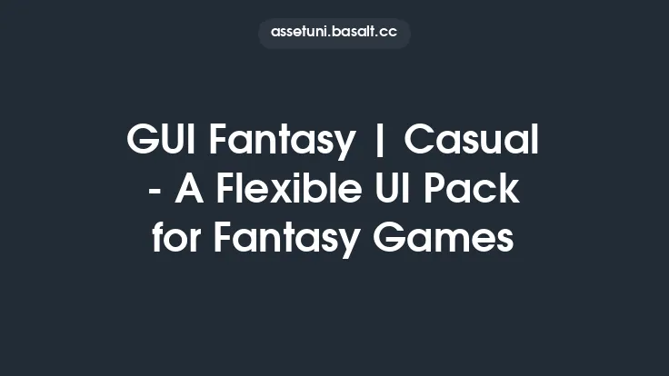 GUI Fantasy | Casual - A Flexible UI Pack for Fantasy Games Thumbnail