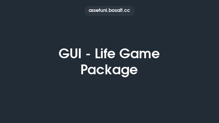 GUI - Life Game Package Thumbnail