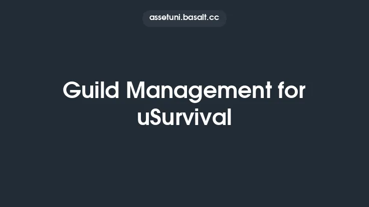 Guild Management for uSurvival Thumbnail