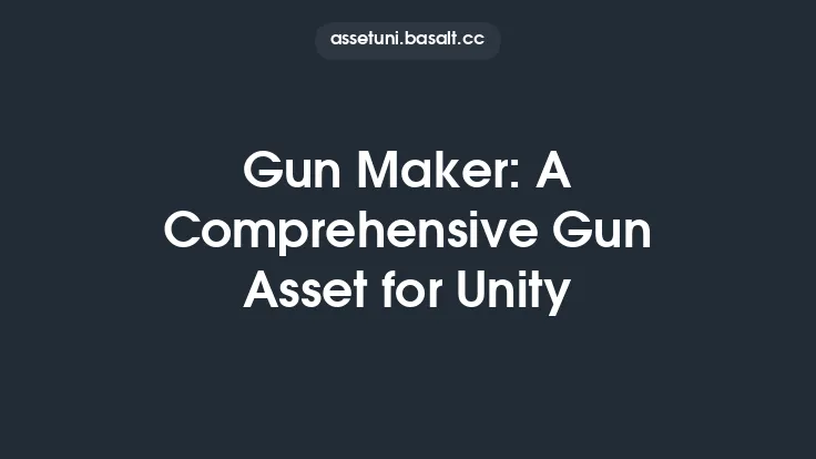 Gun Maker: A Comprehensive Gun Asset for Unity Thumbnail