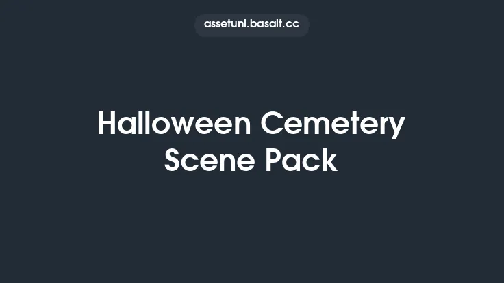 Halloween Cemetery Scene Pack Thumbnail