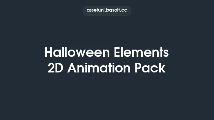 Halloween Elements 2D Animation Pack Thumbnail