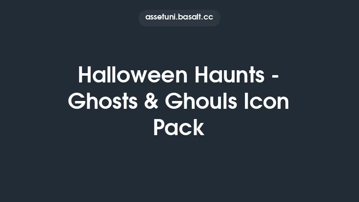 Halloween Haunts - Ghosts & Ghouls Icon Pack Thumbnail