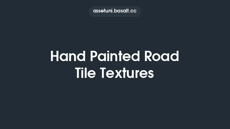 Hand Painted Road Tile Textures Thumbnail