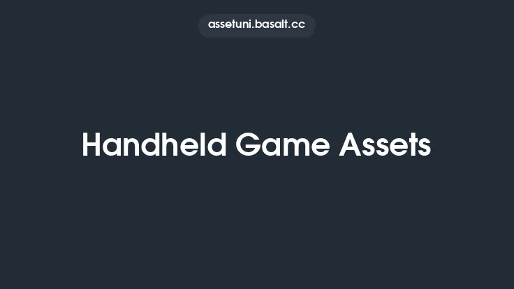 Handheld Game Assets Thumbnail