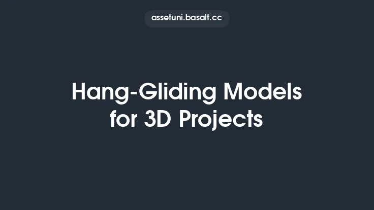 Hang-Gliding Models for 3D Projects Thumbnail