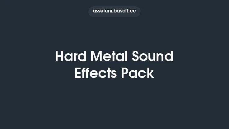 Hard Metal Sound Effects Pack Thumbnail