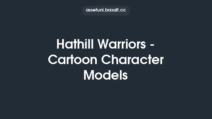 Hathill Warriors - Cartoon Character Models Thumbnail