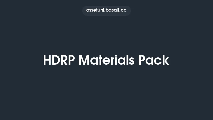 HDRP Materials Pack Thumbnail