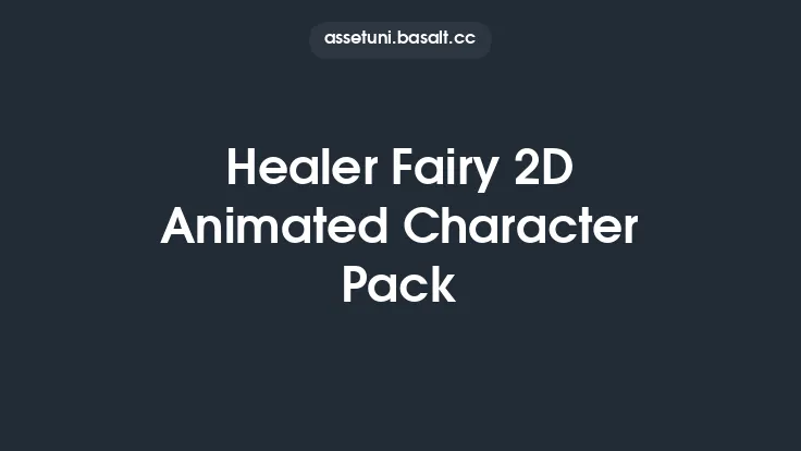 Healer Fairy 2D Animated Character Pack Thumbnail