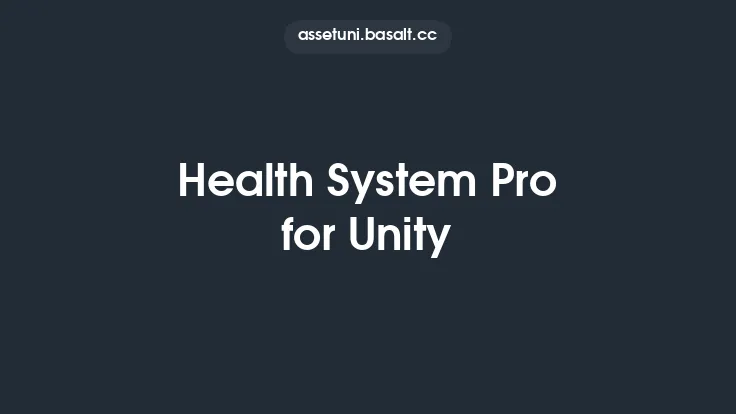 Health System Pro for Unity Thumbnail