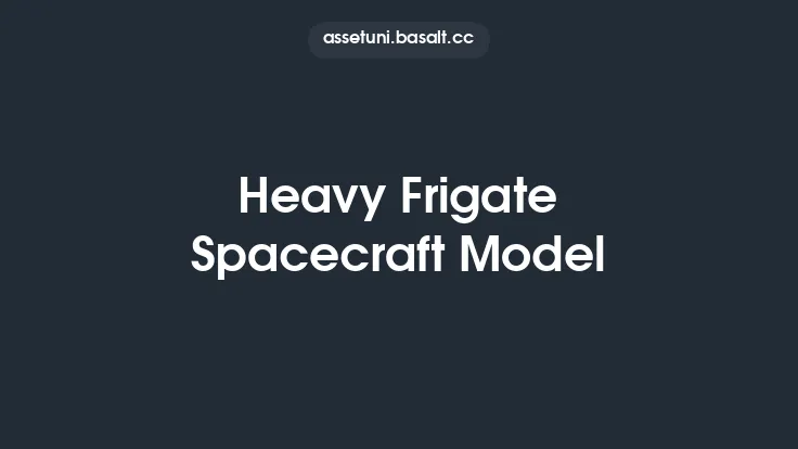 Heavy Frigate Spacecraft Model Thumbnail