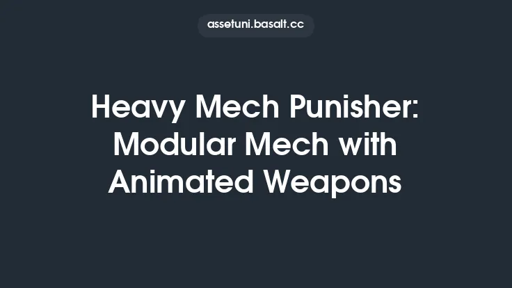 Heavy Mech Punisher: Modular Mech with Animated Weapons Thumbnail