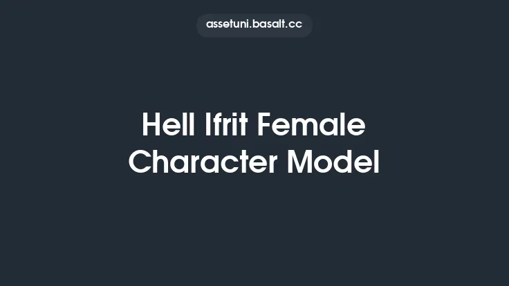 Hell Ifrit Female Character Model Thumbnail
