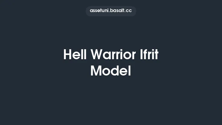 Hell Warrior Ifrit Model Thumbnail