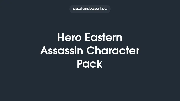 Hero Eastern Assassin Character Pack Thumbnail