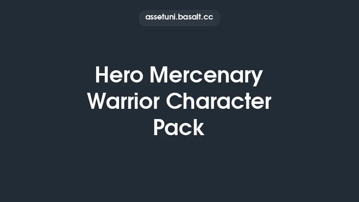 Hero Mercenary Warrior Character Pack Thumbnail